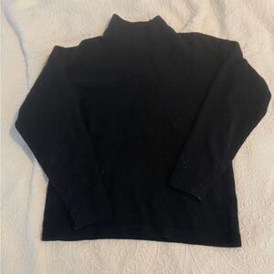 Vintage Cherokee size Large Black Lambswool Angora Rabbit Hair Blend Sweater